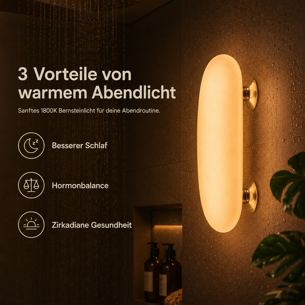Dimmbares Duschlicht