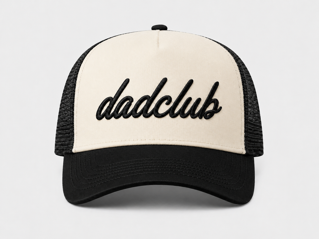 Dadclub Creme/Schwarz