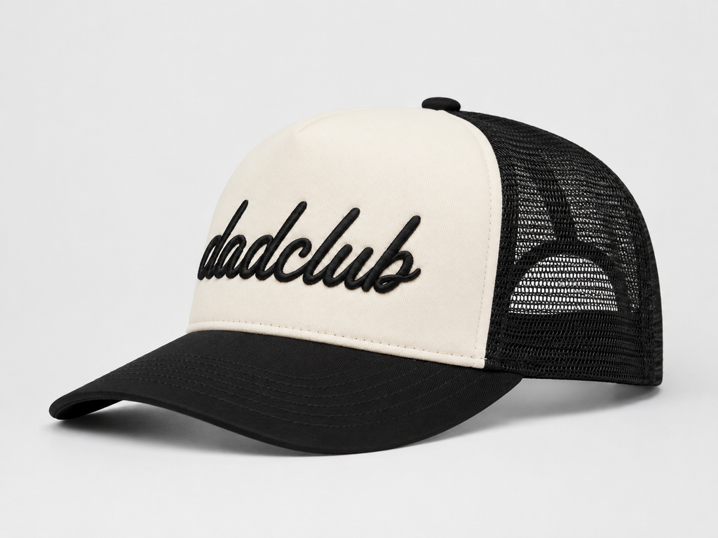 Dadclub Creme/Schwarz