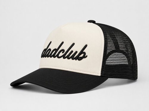 Dadclub Creme/Schwarz